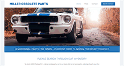 Desktop Screenshot of millerobsoleteparts.net